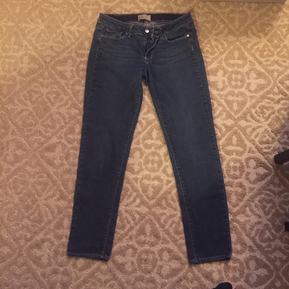 Paige skinny ankle jeans